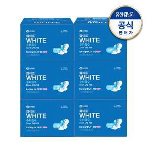 [화이트] 수퍼흡수 오버나이트 14매x6팩