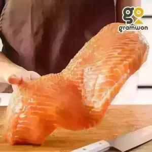 노르웨이 생연어 반마리 필렛 1.8kg 슈페리어등급 업소용 도매 통연어