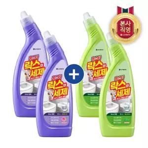 홈스타 락스와세제 750ml X 4개(후로랄2+허벌2) [복합구성]