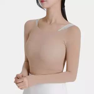 엔조이핏 골프 크롭 이너웨어 여성 냉감 기능성 티셔츠 자외선차단 볼레로