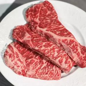 [미쓰하누]1++No.9등급 한우 채끝 스테이크용 300g