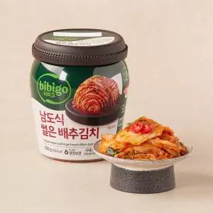 비비고 남도식 썰은배추김치 500g (PET)