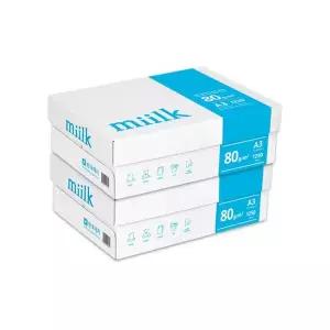 [밀크] A3 복사용지 A3용지 복사지 80g 2500매(1250매x2박스) SAMU(G)