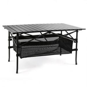 코멧 알루미늄 접이식 캠핑 테이블 대형 블랙, 95cm, 블랙 one option