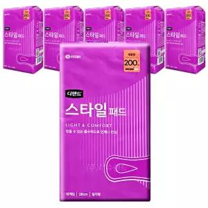 디펜드 스타일 패드 대용량 (여성용) 18매x6팩