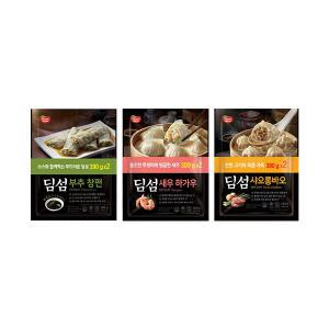 동원 딤섬 세트(부추창펀 390g + 새우하가우 390g + 샤오롱바오 390g, 각 2개)