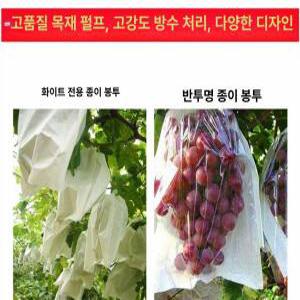 포도봉지 샤인머스캣 반투명 곤충 거봉 포장지 투명 포장