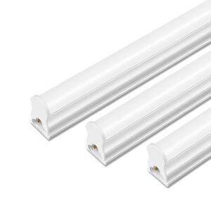 15W T5 LED 튜브 50cm 3가지 색상 옵션 50K 시간 형광등 교체 110V 220V 통합 바(플러그 포함/없음)