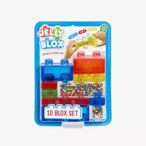 젤리블록스 여러가지 파츠 다양한 촉감 경험 블록 10pcs 학습교재 수업교구 유치원 어린이 선물