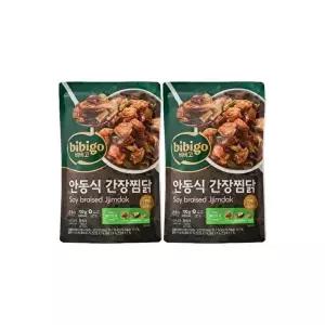 [CJ제일제당]비비고 안동식 간장찜닭 700g x2개 (TS-25)