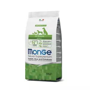 Monge DOG몬지 모노프로틴 LID 올브리드 어덜트 토끼고기 2.5kg 12개월이상 398109