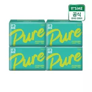 잇츠미 퓨어 생리대 대형 10P x4개