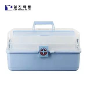 일진 스페셜 특대 구급함 400X215X205/비상약함/약수납통/구급상자/3단/약복용/상자/가정용/약통/비상/약함