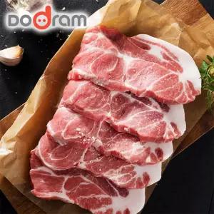 [도드람한돈] 목심 구이용 500g+삼겹살 보쌈용 500g