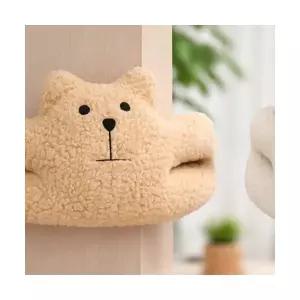 문닫힘 방지 캐릭터 쿠션 브라운곰 1개 손끼임 문콕 문쾅 학교 유치원 어린이집 안전 보호