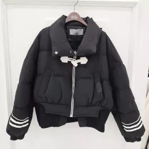 르니앤맥코이 밑단언발란스 하이넥다운패딩 MN01DJ002GN