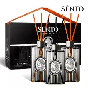 프리미엄 대용량 디퓨저 선물세트 550ml 3개 호텔우드향