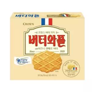 크라운 버터와플 위드 이즈니 158g