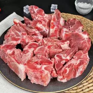 국내산 한돈 등뼈 3kg