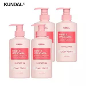 쿤달 허니 앤 마카다미아 퓨어 바디로션 500ml x4개 향 9종 택 1)