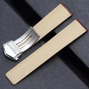 태그호이어 시계 카레라 모나코 시계용 19mm 20mm 22mm 천연 가죽 스트랩 블랙 브라운 팔찌 시계줄