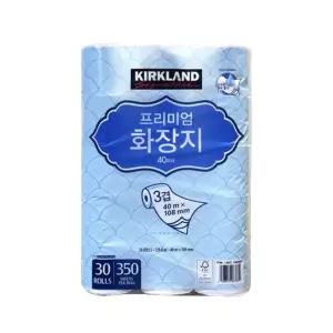 코스트코 두꺼운 휴지 커클란드 코스코트 커클랜드 프리미엄 화장지 3겹 40m 30롤 MJ