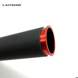 LAITEHM 알루미늄 합금 보호 커버 쉘 탄소 섬유 튜브 파이프 내부 벽 보강 슬리브 14mm 20mm 23mm 28mm 18m