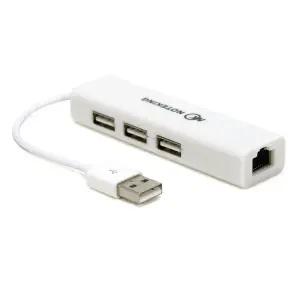 ASUS HP 레노버 DELL 한성 노트북 USB TO LAN 유선 3포트 허브 인터넷 연결 케이블 이더넷 랜 젠더 어댑터