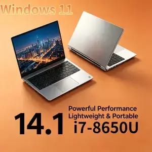 4인치 초슬림 노트북 32GB 램 2TB SSD 윈도우 인텔 코어 i7 8650U 게이밍 PC 게이머용 사무용 920x080 HD