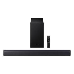 삼성 B 시리즈 사운드바 HW-B550F 2.1ch DTS 가상: X 사운드바, 서브우퍼(2025 모델) 음성 향상 모드, 베이스 부스트, 어댑티브 사운드