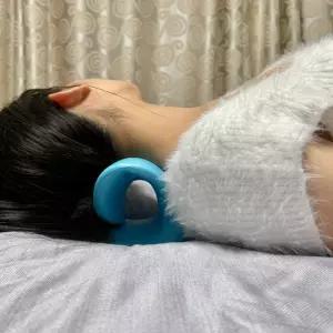 경추베개 스트레칭 블루 목 일자목스트레칭 경추목베개 넥스트레쳐