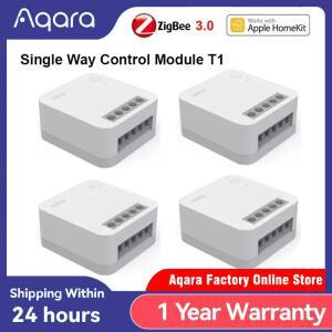 Aqara 단일 Chiannel 릴레이 컨트롤러 T1 스위치 모듈 Zigbee 3.0(중립 스마트 홈 타이머 없음/중립 없음)