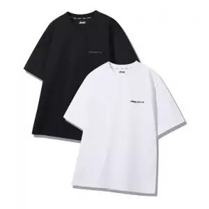 JEEP 2PACK 16수 싱글 에어그램 원마일 반팔 티셔츠 JR5TSU151BK