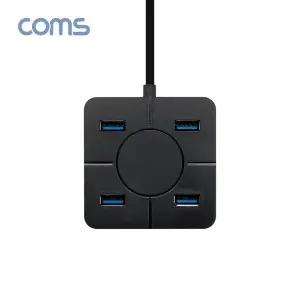 TBZ Coms USB 3.0 4포트 허브 무전원 3.0 4Port TB197 PC용품