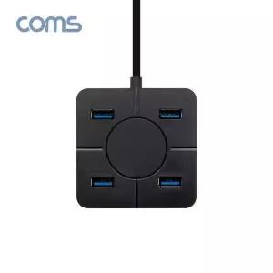 TBZ Coms USB 3.0 4포트 허브 무전원 3.0 4Port TB197 PC용품