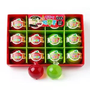 애플 말랑이 왁뿌볼 말랑이 장난감 스트레스 해소 선물 12개