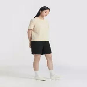 1+1 PHG2PT2730 여성) 탄성 밴딩 쇼츠 PHG2PT2730A