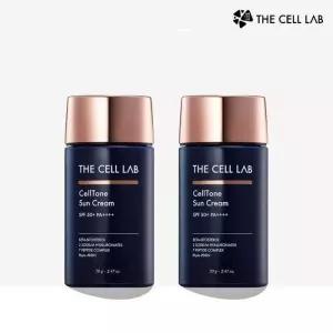 더셀랩 셀톤 PDRN 히알루론산 썬크림 톤업 남성 무기자차 선크림 70g 1+1