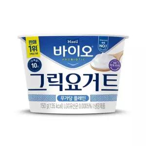 매일유업 매일바이오 그릭요거트 플레인 150g 12개