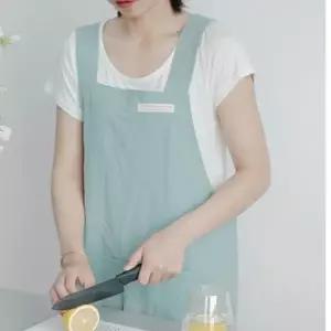 어린이집 카페 대량 예쁜 원피스형 주방 앞치마 유치원 교사 업소용 솔리드