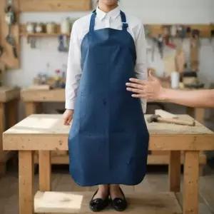( )목걸이형 우레탄 방수 앞치마 식당주방앞치마 가게앞치마