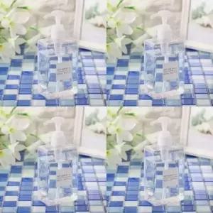 욕실 디스펜서 사각 리필용기 280ml 투명 화장실디스펜서 호텔디스펜서