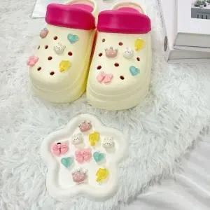 (기본 기본)신발 꾸미기 파츠 리본토끼 9종