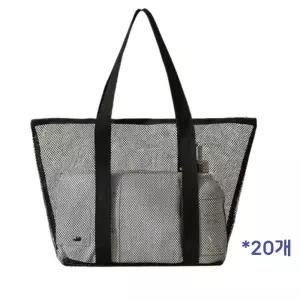( )20개 지퍼메쉬백 대형 비치백 수영가방 망사가방 샤워