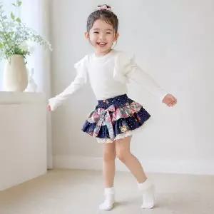 로지데이 체크 프릴 스커트