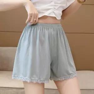 여자 홈 웨어 잠옷 레이스 속 반 미우 바지 얇은 편한