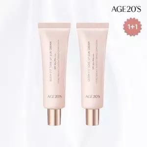 [에이지투웨니스]AGE20S 글로우핏 톤업 선크림 X 2개 (SPF50+ PA++++)