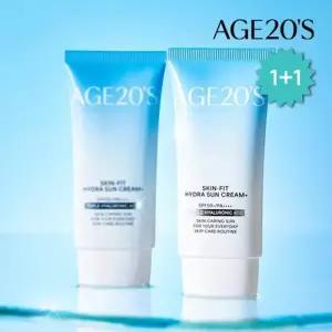 [에이지투웨니스]AGE20S 스킨핏 수분 선크림 플러스 50ml X 2개 (SPF50+ PA++++)