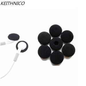 30Pcs 18mm 소프트 폼 이어폰 패드 이어 버드 헤드폰 스폰지 커버 대부분의 이어폰 MP3 MP4 용 교체 쿠션
