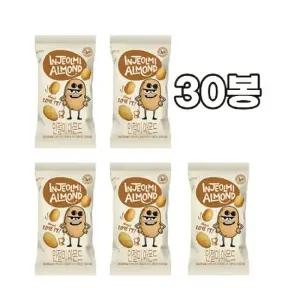 산과들에 인절미아몬드 x 30봉 인절미 견과류 사무실 간식/J